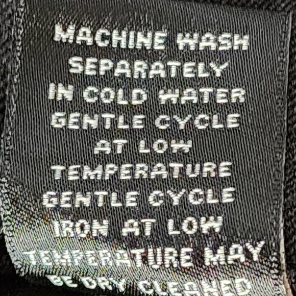 Investments II Gray Black Poly Rayon Span Straight Leg Flat Front Pants Sz 16WR - Picture 16 of 16